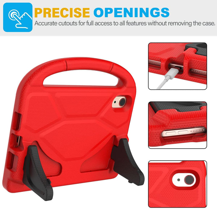 SUPLIK Kids iPad Mini 6/7 Durable Case & Stand - DOKUTRONIX