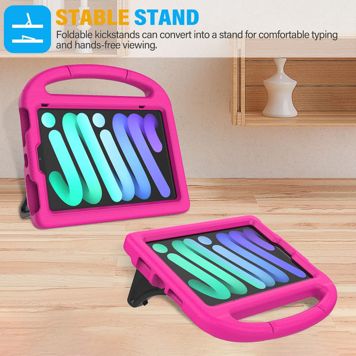 SUPLIK iPad Mini Kids Case - Pink Shockproof Cover - DOKUTRONIX