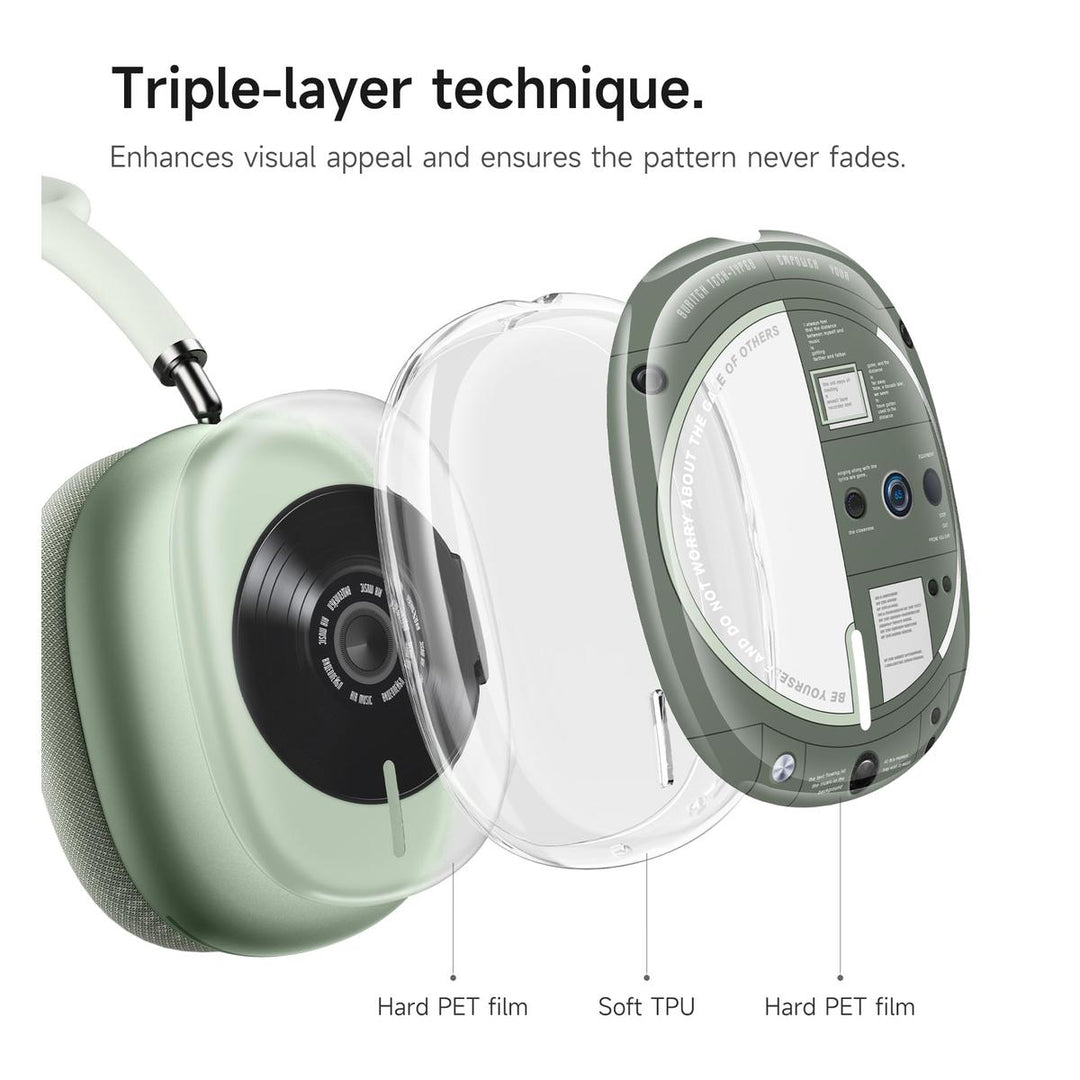 SURITCH MaxGuard: TPU Ear Cup Cover - Green - DOKUTRONIX