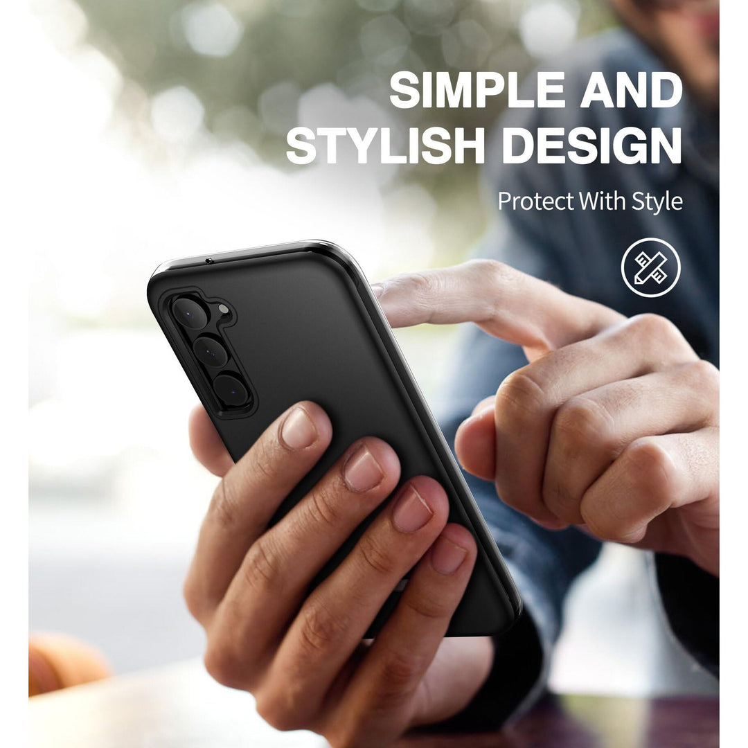 Suritch Rose Marble Rugged Case for Galaxy S23 Plus - DOKUTRONIX