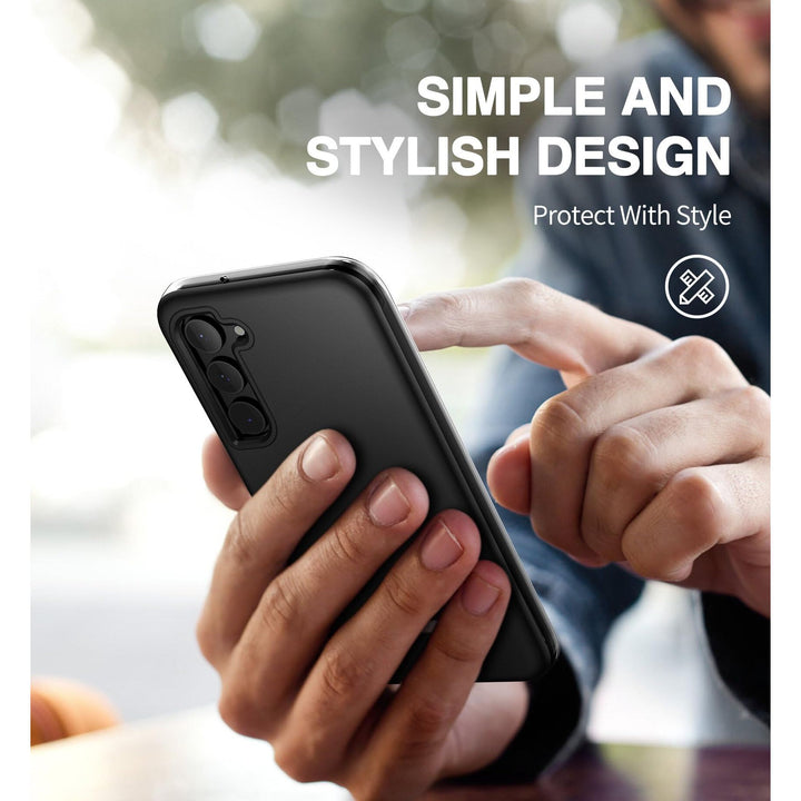 Suritch Rose Marble Rugged Case for Galaxy S23 Plus - DOKUTRONIX