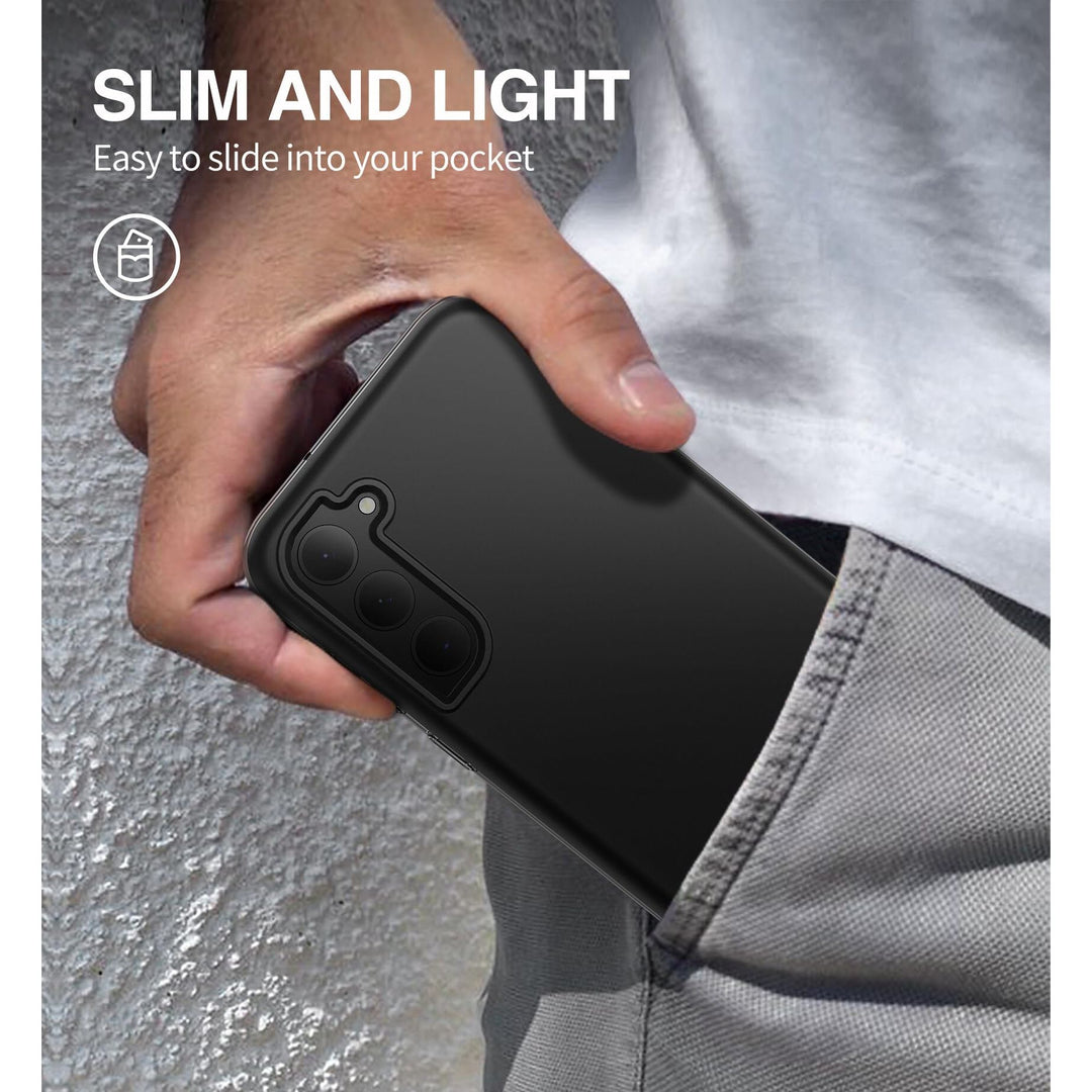 Suritch Rose Marble Rugged Case for Galaxy S23 Plus - DOKUTRONIX