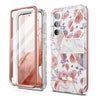 Suritch Rose Marble Rugged Case for Galaxy S23 Plus