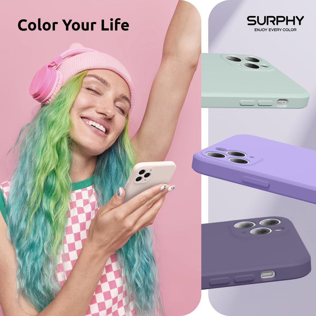 SURPHY Slim Pink iPhone 11 Pro Max Case with Camera Guard - DOKUTRONIX
