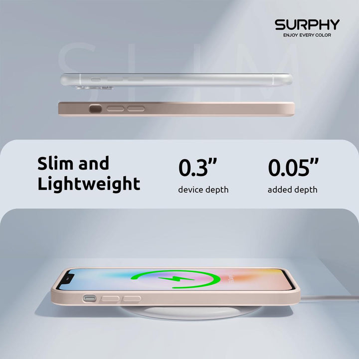 SURPHY Slim Pink iPhone 11 Pro Max Case with Camera Guard - DOKUTRONIX
