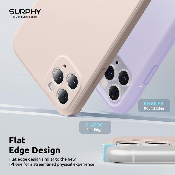 SURPHY Slim Pink iPhone 11 Pro Max Case with Camera Guard - DOKUTRONIX