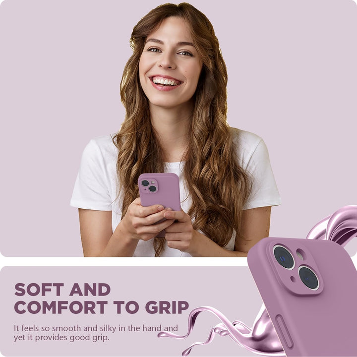 iPhone 14+ Lilac Soft Case - DOKUTRONIX