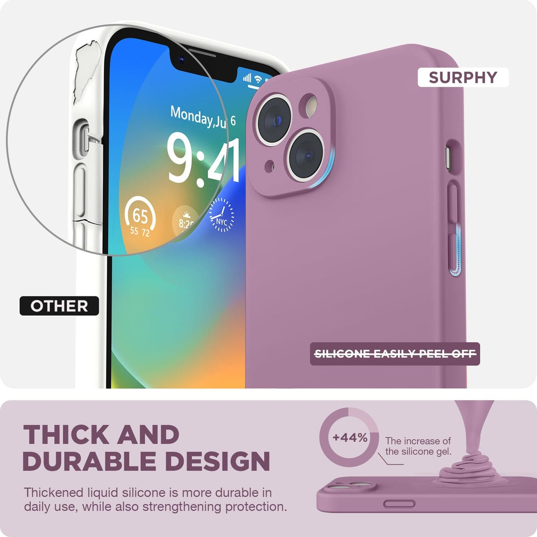 iPhone 14+ Lilac Soft Case - DOKUTRONIX