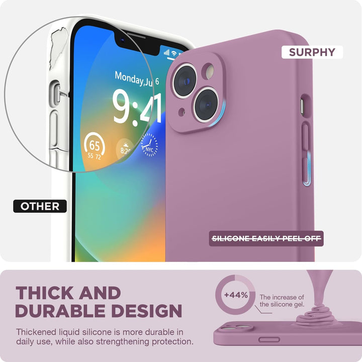 iPhone 14+ Lilac Soft Case - DOKUTRONIX
