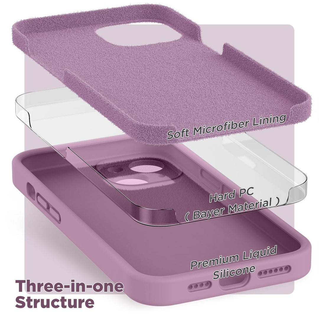 iPhone 14+ Lilac Soft Case - DOKUTRONIX