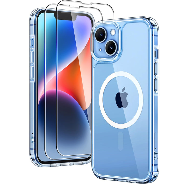 Tauri Shield: 3-in-1 MagSafe Case for iPhone 14 Plus - DOKUTRONIX