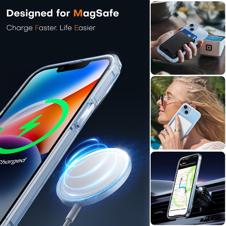 Tauri Shield: 3-in-1 MagSafe Case for iPhone 14 Plus - DOKUTRONIX