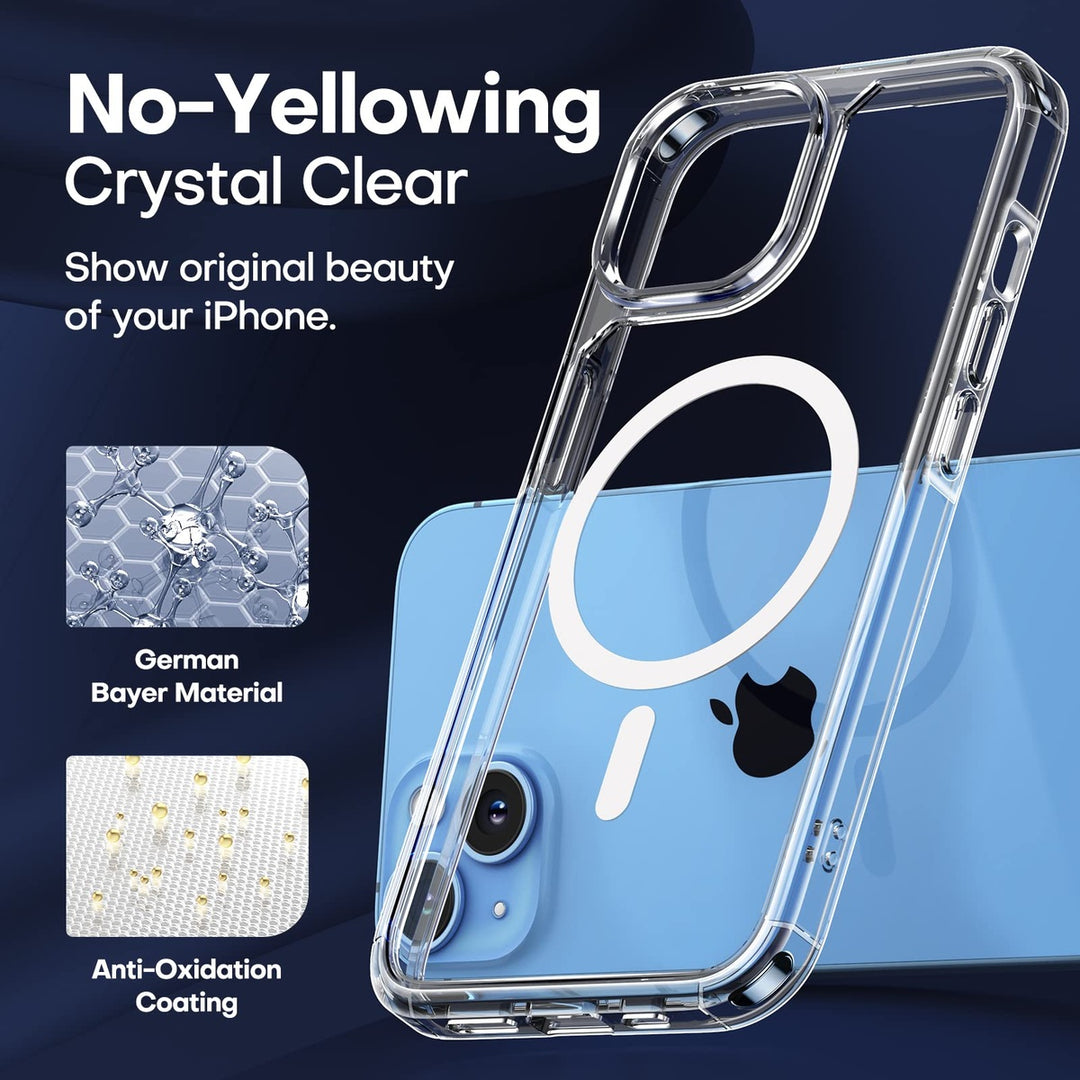 Tauri Shield: 3-in-1 MagSafe Case for iPhone 14 Plus - DOKUTRONIX