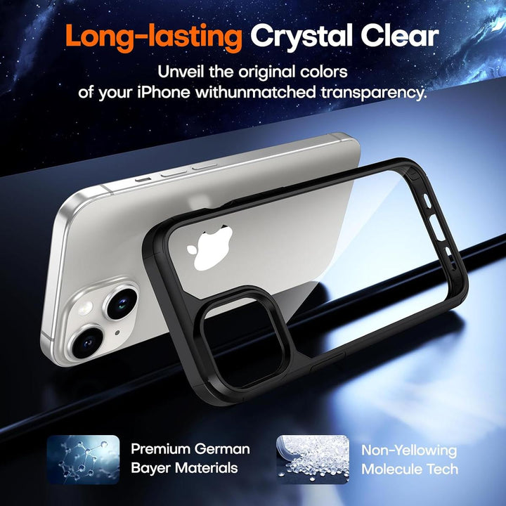 TAURIiPhone 15 Clear Case Bundle: 5-in-1 Protection - DOKUTRONIX