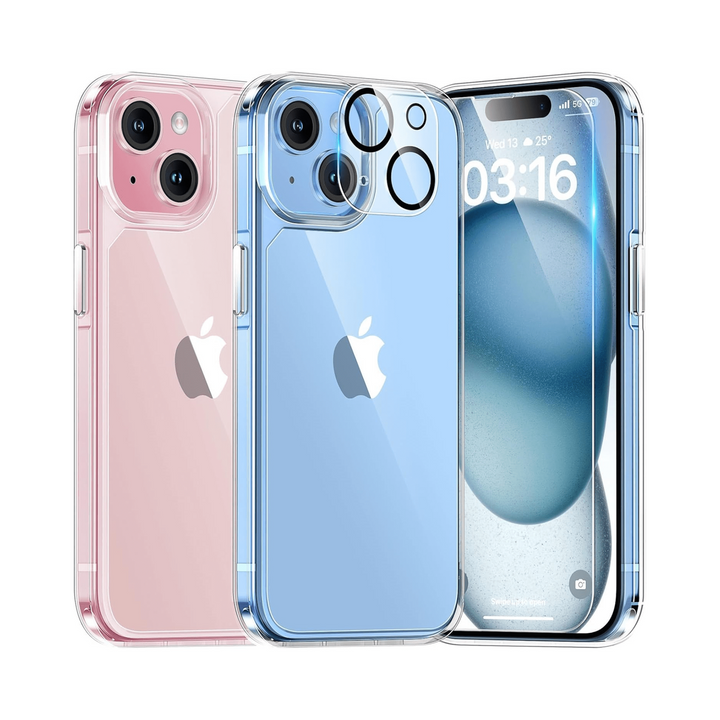 ClearShield 5-in-1 iPhone 15 Case - DOKUTRONIX