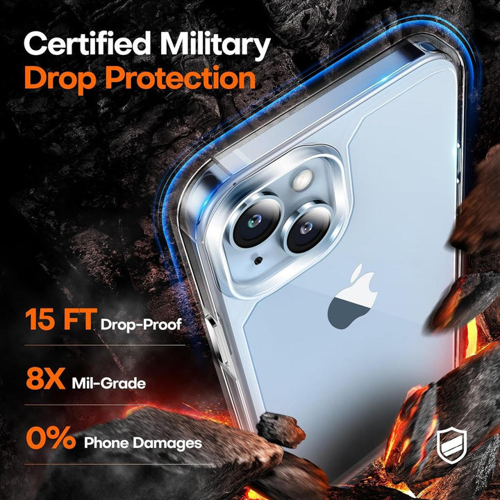 ClearShield 5-in-1 iPhone 15 Case - DOKUTRONIX