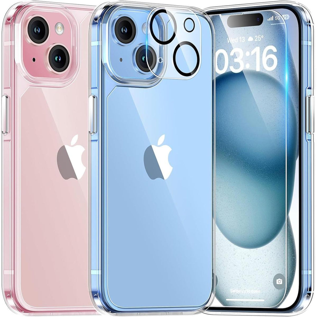 ClearShield 5-in-1 iPhone 15 Case - DOKUTRONIX