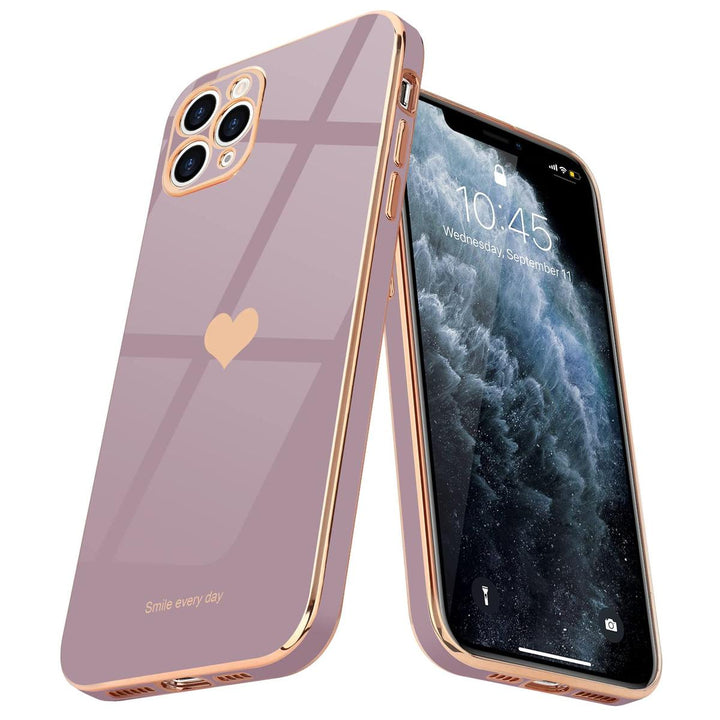 HeartBling Lavender iPhone 11 Pro Max Case - DOKUTRONIX