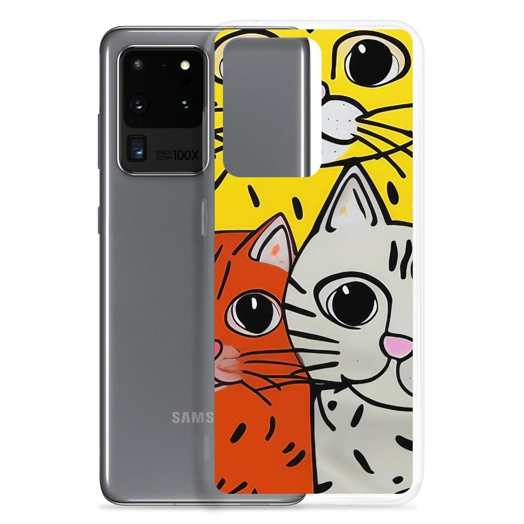 Kitty Clear Case for Samsung® - DOKUTRONIX