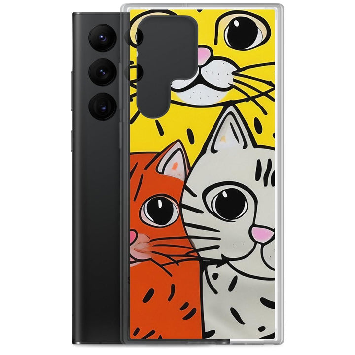 Kitty Clear Case for Samsung® - DOKUTRONIX