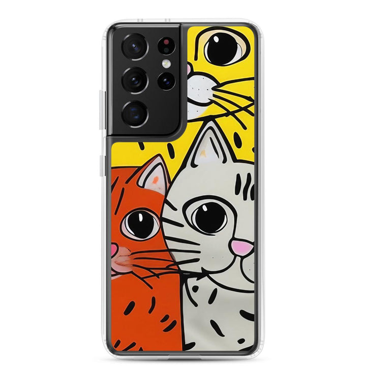 Kitty Clear Case for Samsung® - DOKUTRONIX