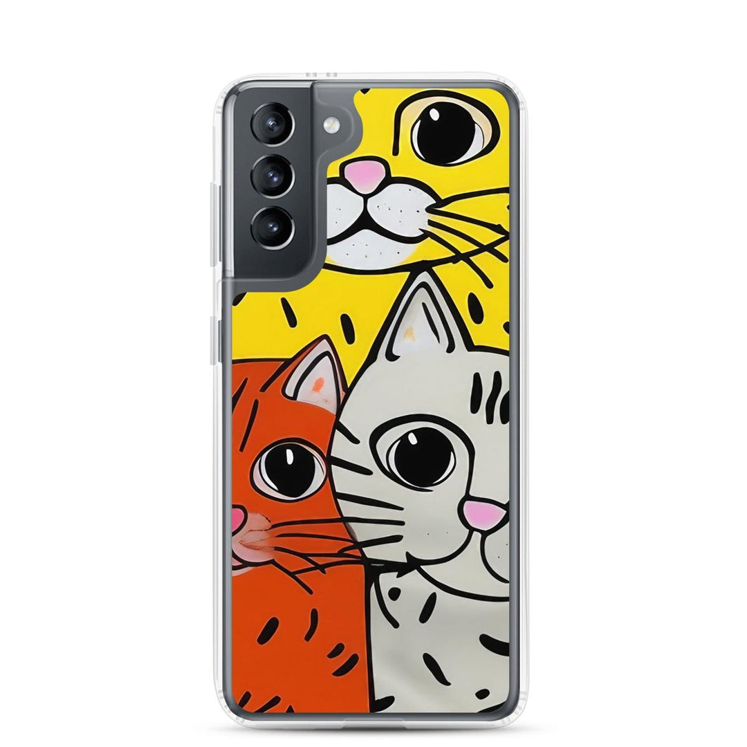 Kitty Clear Case for Samsung® - DOKUTRONIX