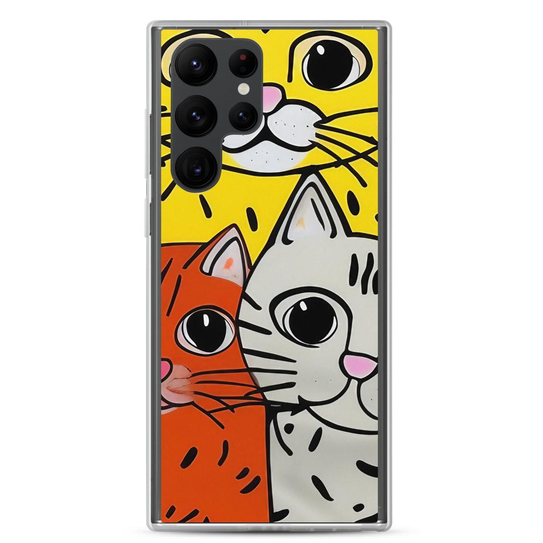 Kitty Clear Case for Samsung® - DOKUTRONIX