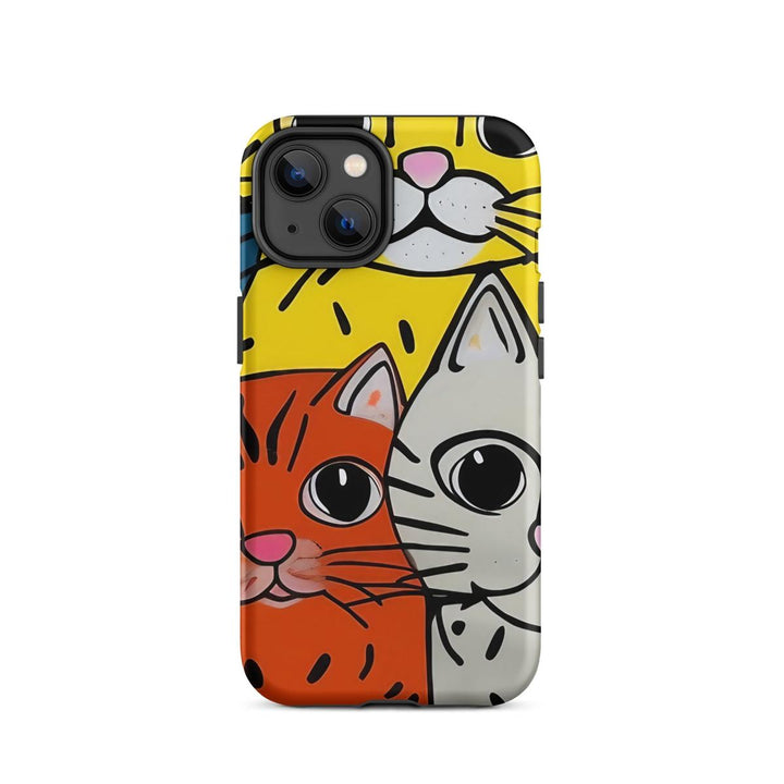 Triple Cat Armor iPhone Case - DOKUTRONIX