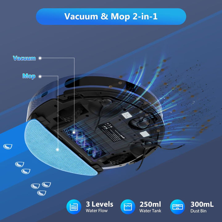 CleanXpress: 4000Pa Vacuum & Mop - DOKUTRONIX