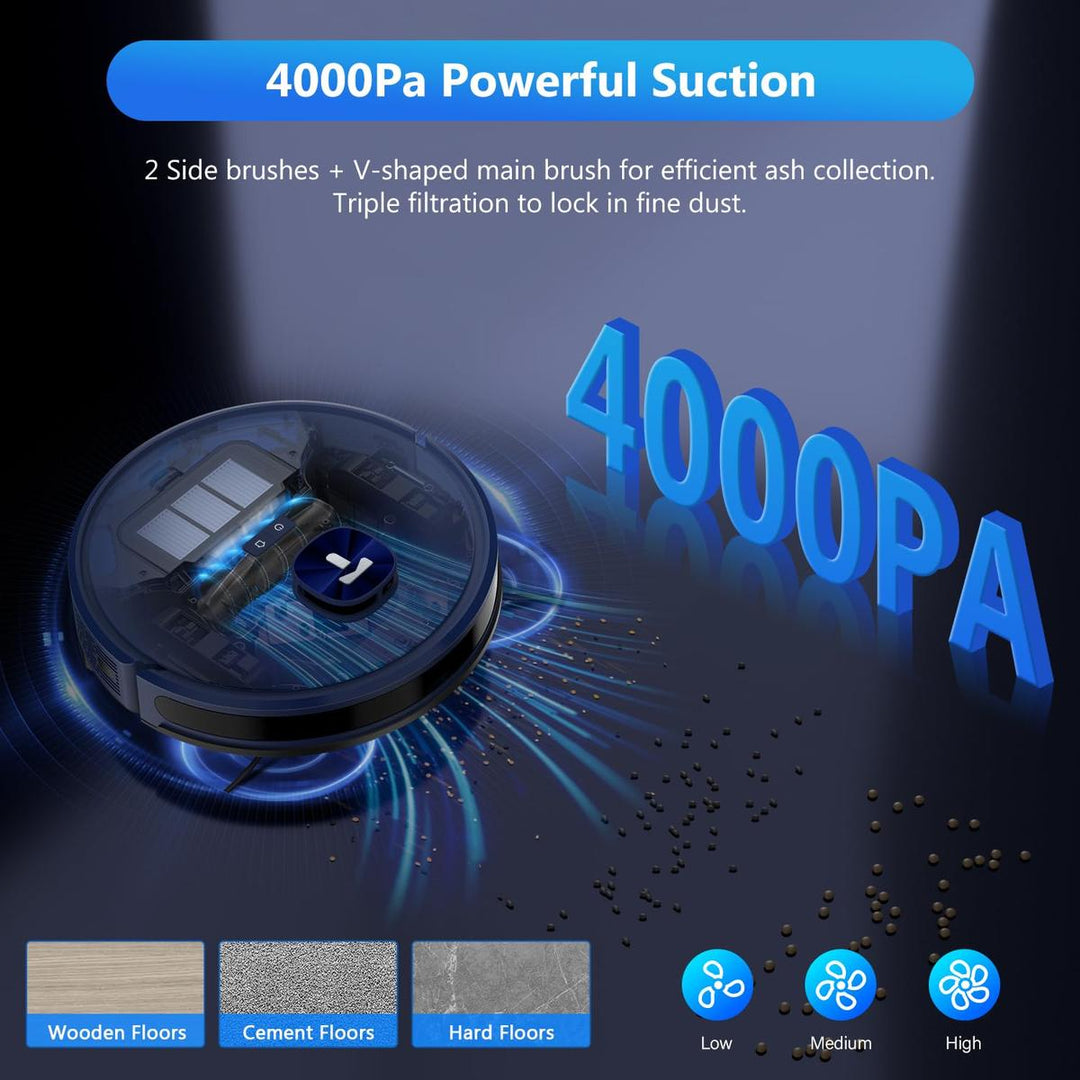 CleanXpress: 4000Pa Vacuum & Mop - DOKUTRONIX