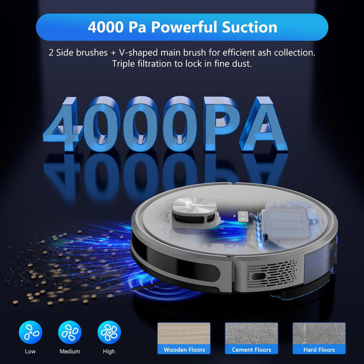 CleanXpress: 4000Pa Vacuum & Mop - DOKUTRONIX