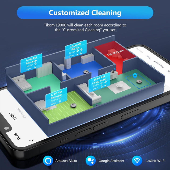 CleanXpress: 4000Pa Vacuum & Mop - DOKUTRONIX