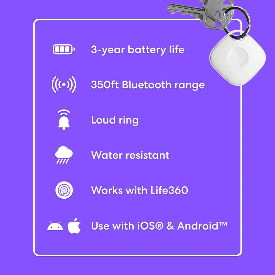 LifeMate Tile: Bluetooth Tracker and Phone Finder - DOKUTRONIX