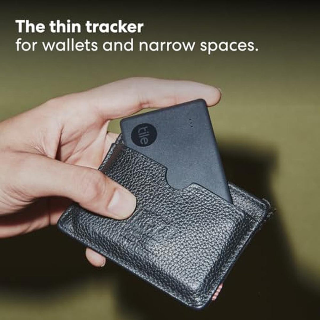 Tile Slim Tracker: Wallet & Item Locator, 250ft Range - DOKUTRONIX