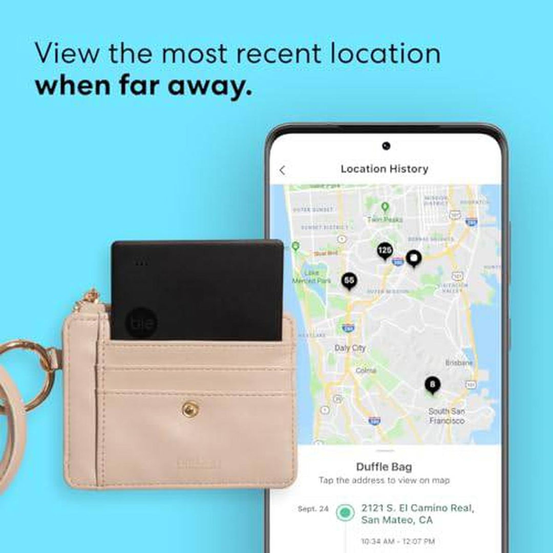 Tile Slim Tracker: Wallet & Item Locator, 250ft Range - DOKUTRONIX