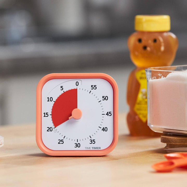 TIME TIMER MOD - Kids Visual Timer (Dreamsicle Orange) - DOKUTRONIX
