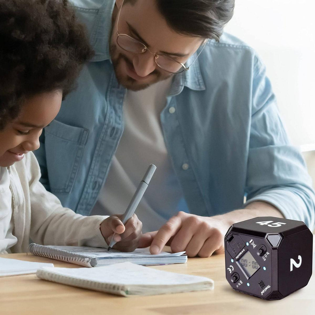 TimeCube Plus: Silent LED Timer for All Ages - DOKUTRONIX