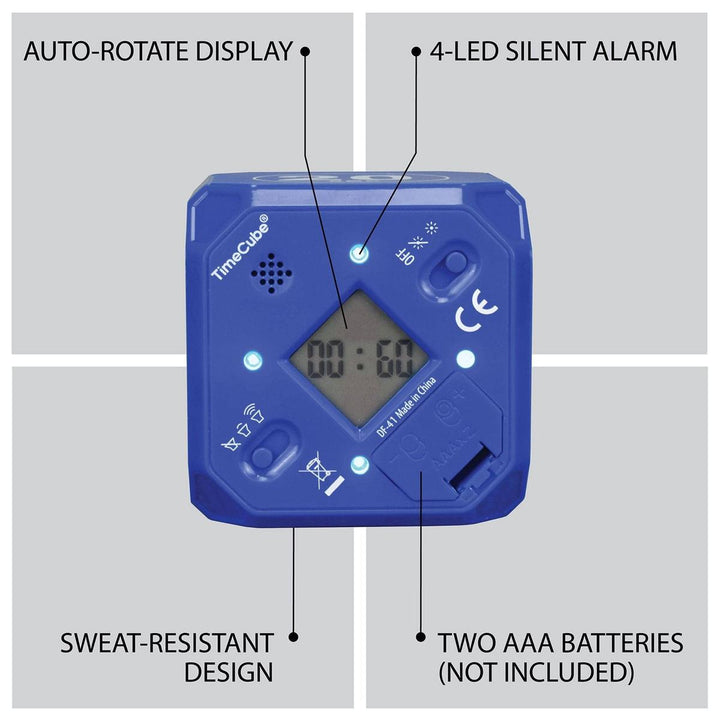 TimeCube Plus: Silent LED Timer for All Ages - DOKUTRONIX