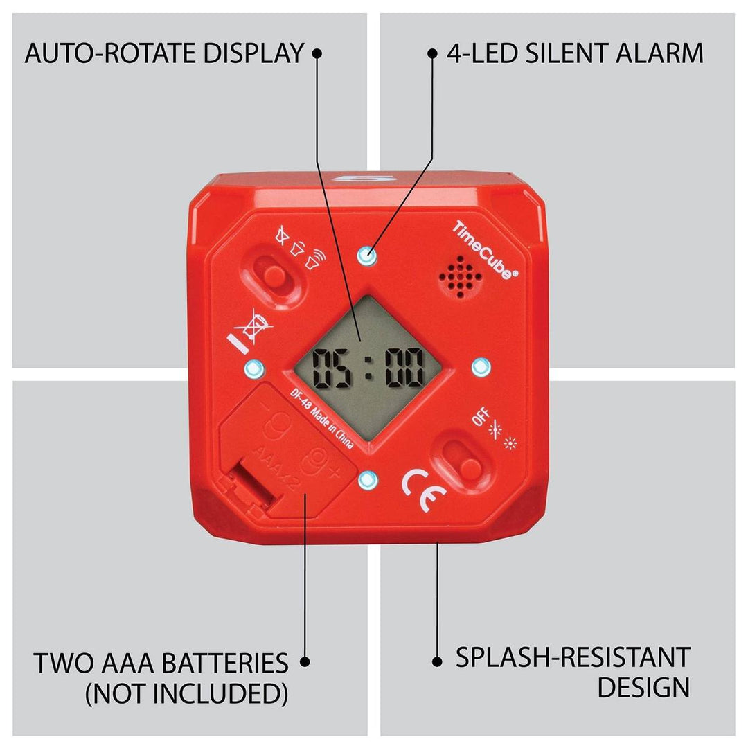 TimeCube Plus: Silent LED Timer for All Ages - DOKUTRONIX