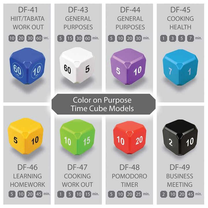 TimeCube Plus: Silent LED Timer for All Ages - DOKUTRONIX
