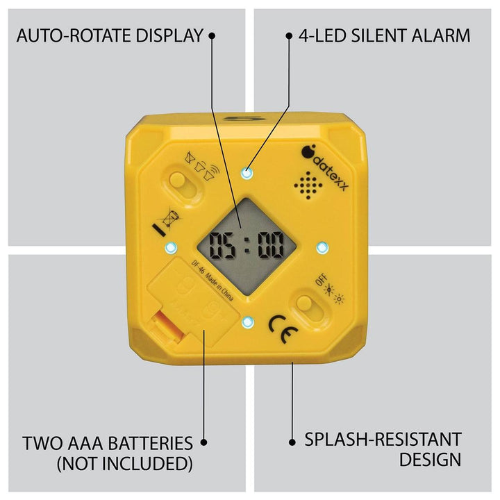 TimeCube Plus: Silent LED Timer for All Ages - DOKUTRONIX