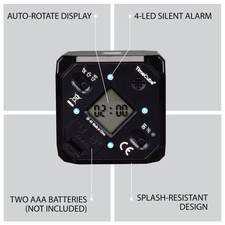 TimeCube Plus: Silent LED Timer for All Ages - DOKUTRONIX