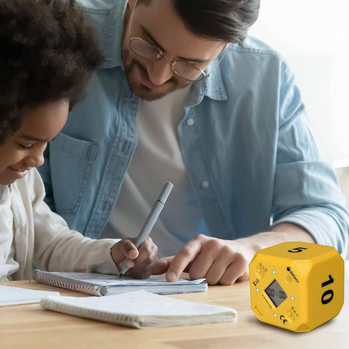 TimeCube Plus: Silent LED Timer for All Ages - DOKUTRONIX