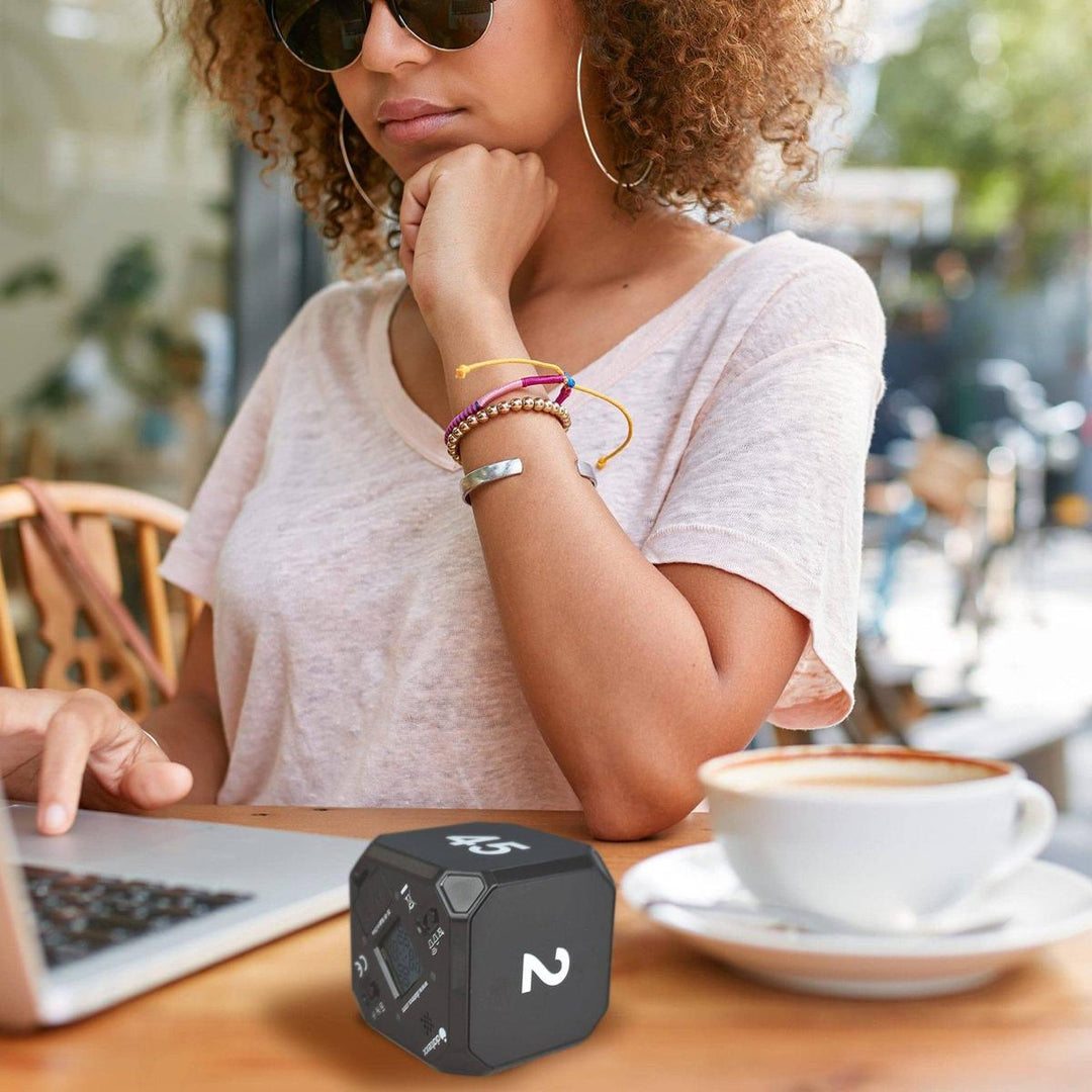 TimeCube Plus: Silent LED Timer for All Ages - DOKUTRONIX