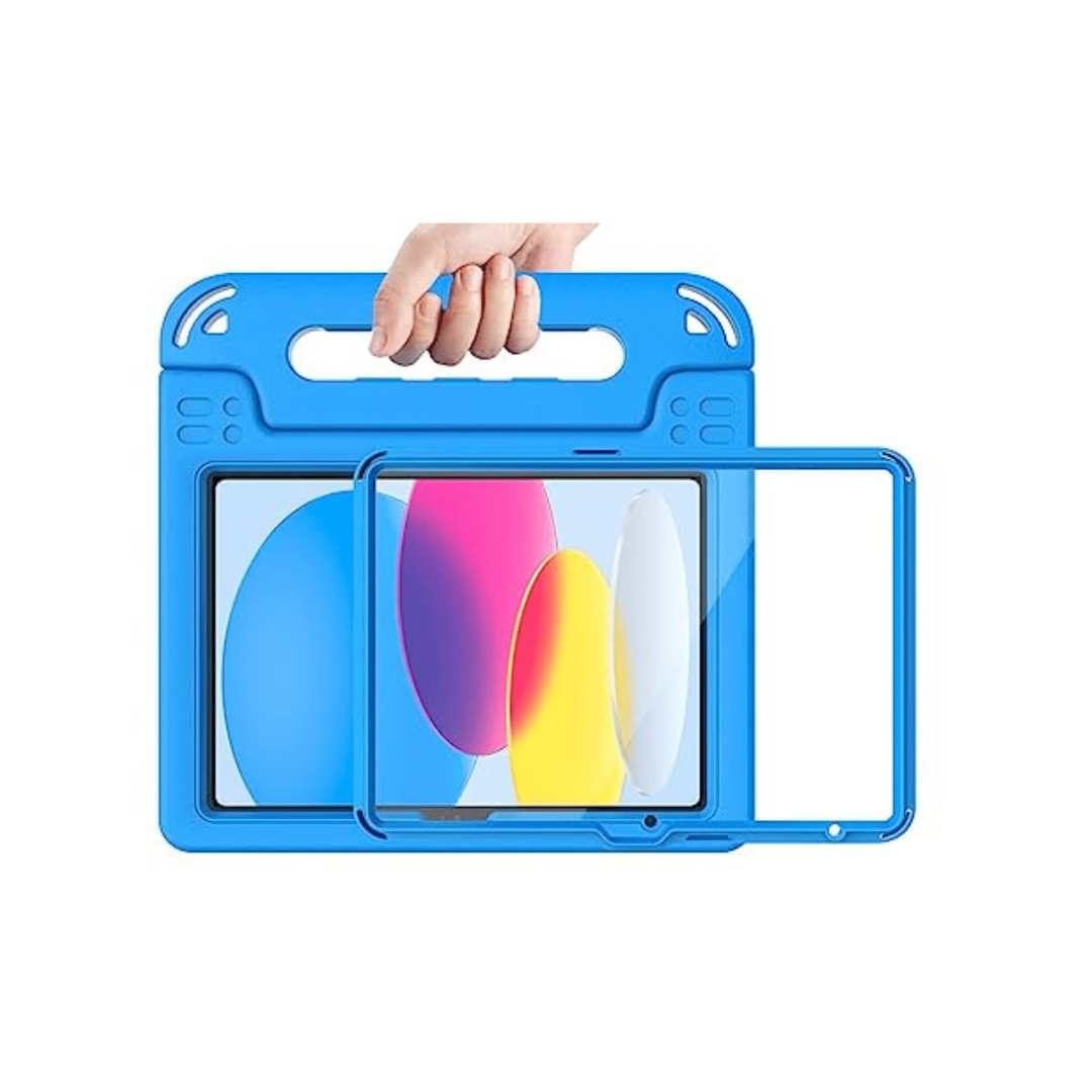 TIRIN Kids Armor Case for New iPad 10.9 - Blue - DOKUTRONIX