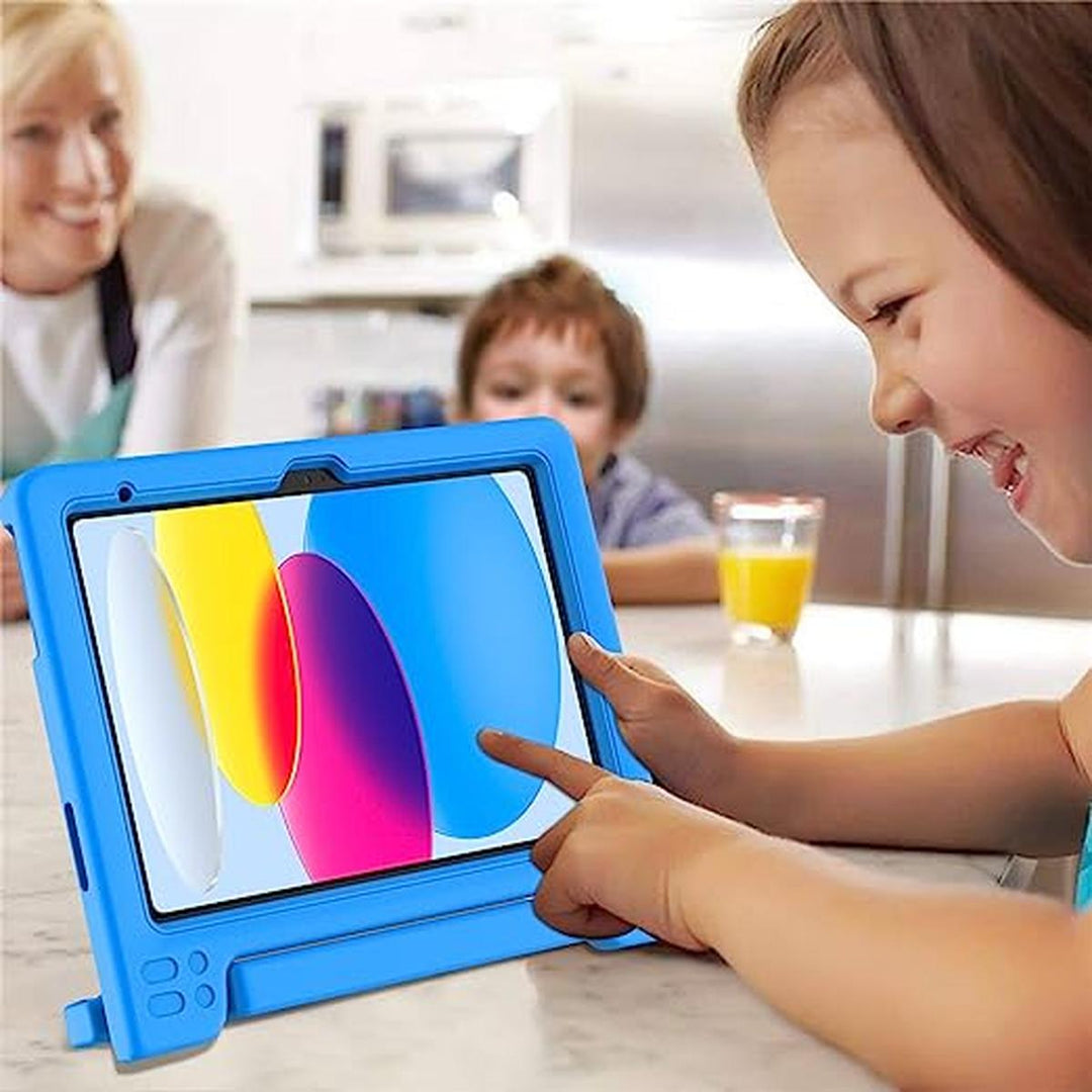 TIRIN Kids Armor Case for New iPad 10.9 - Blue - DOKUTRONIX