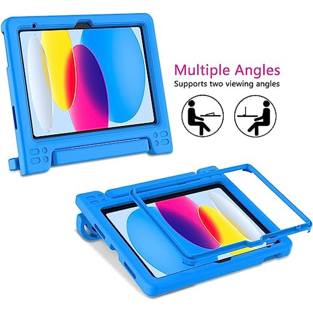 TIRIN Kids Armor Case for New iPad 10.9 - Blue - DOKUTRONIX