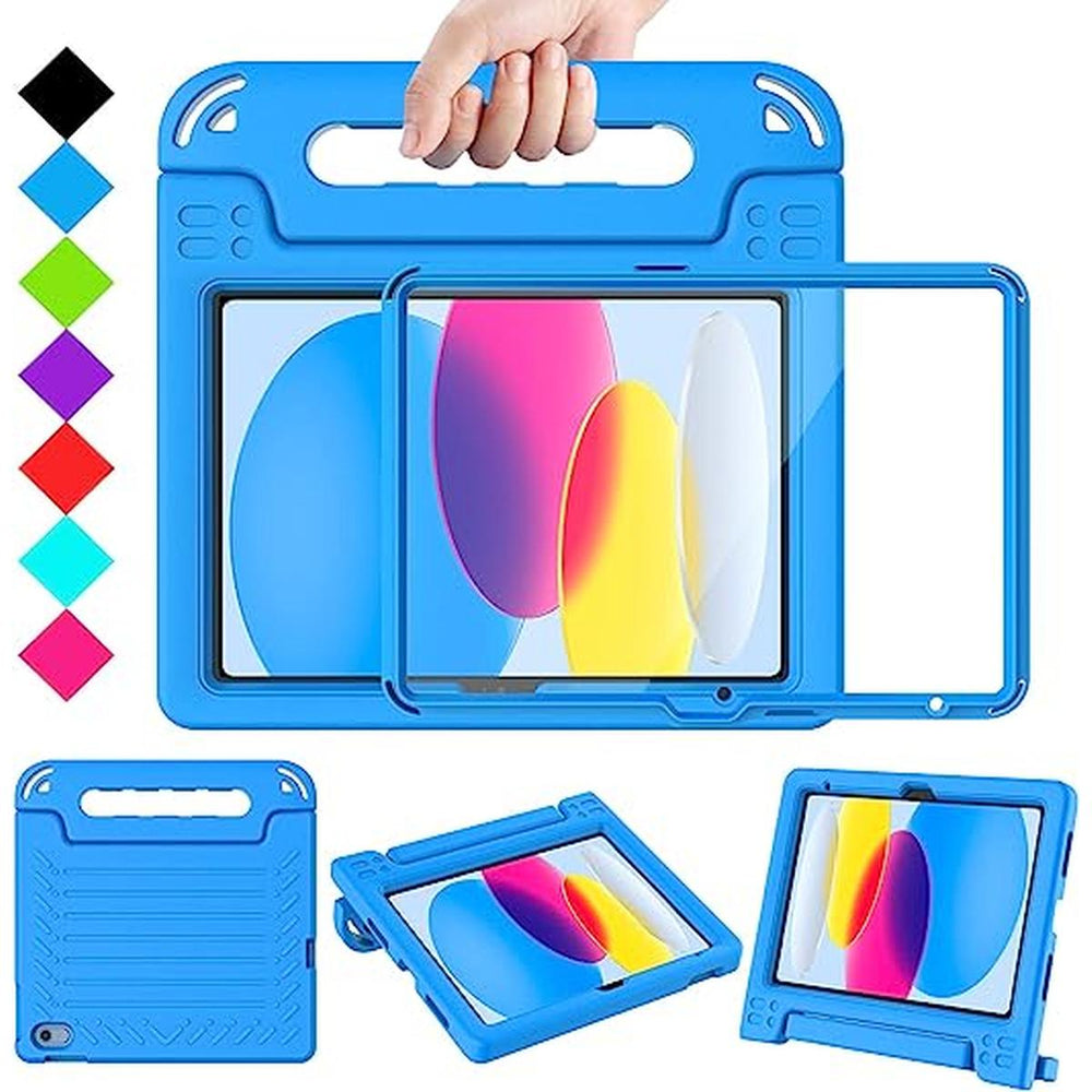 TIRIN Kids Armor Case for New iPad 10.9 - Blue - DOKUTRONIX