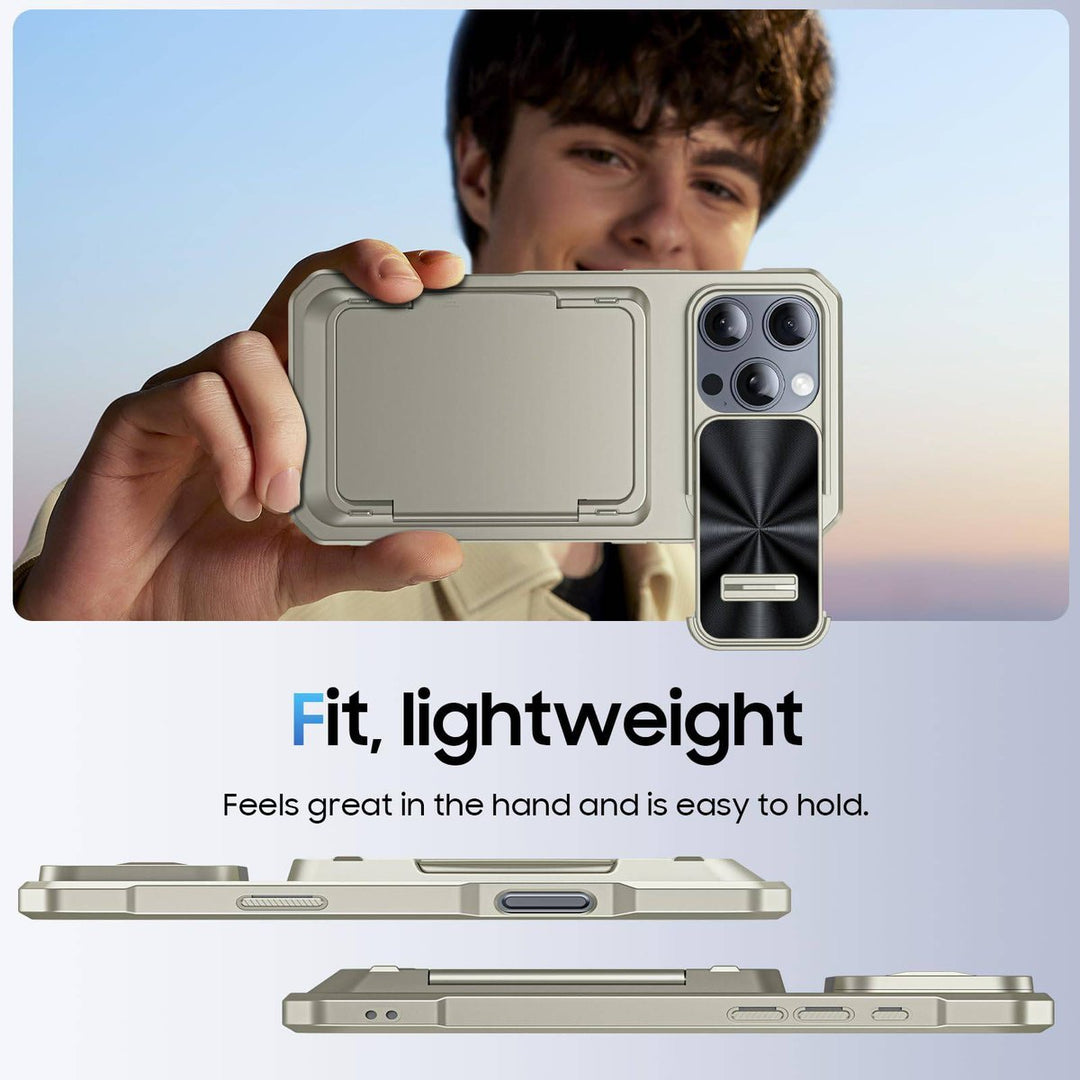 Titanium Shield Wallet for iPhone 16 - DOKUTRONIX