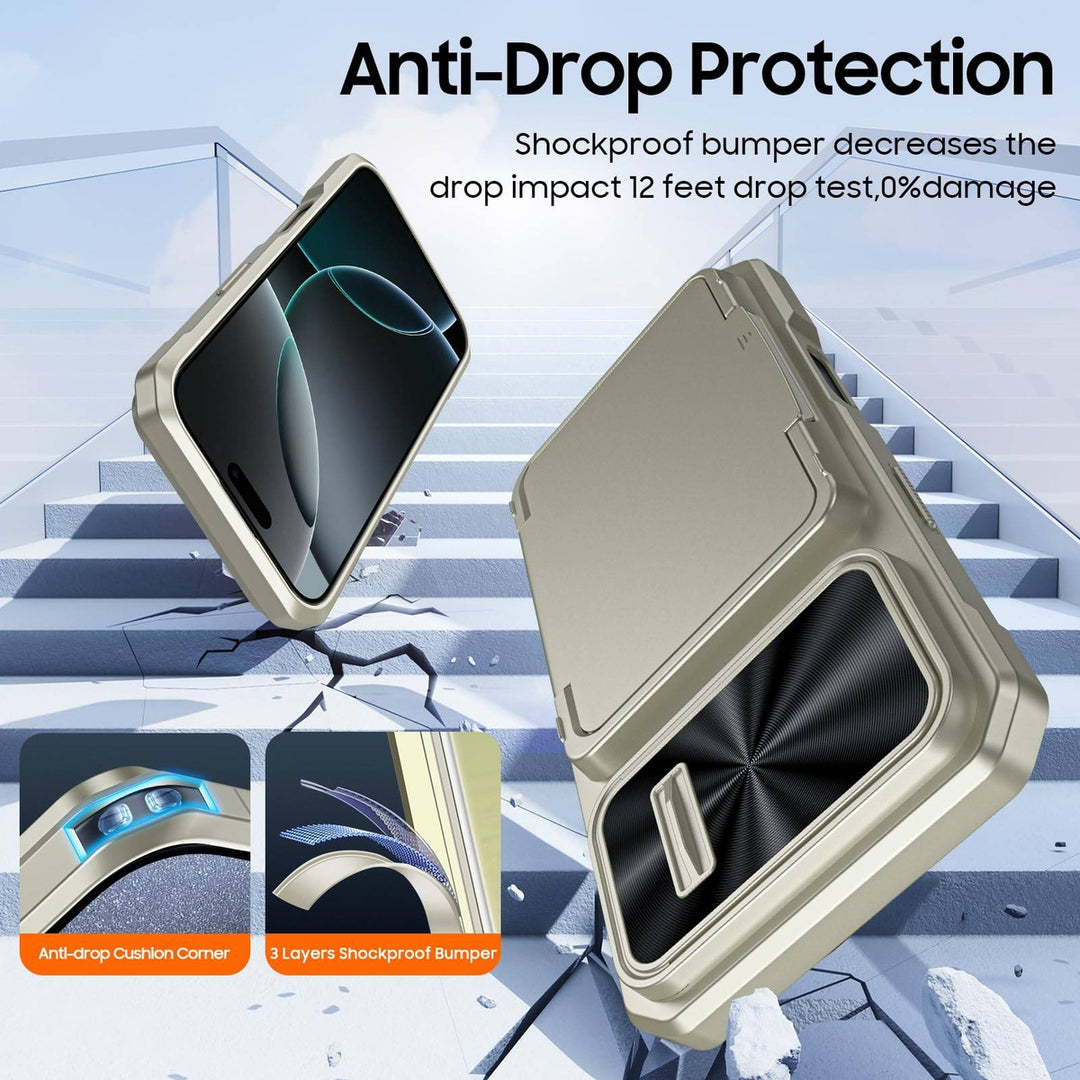 Titanium Shield Wallet for iPhone 16 - DOKUTRONIX